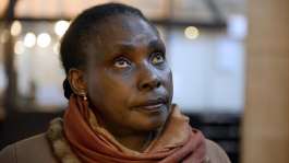 Agathe Habyarimana, widow of former Rwandan president Juvnal Habyarimana, whose killing triggered the 1994 genocide against the Tutsi. Her alleged role during the massacres remains at the centre of a long-running legal case in France. - AFP - BERTRAND GUAY
