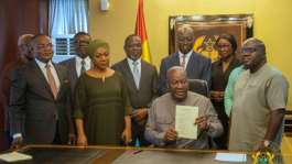 Mahama signs Value for Money Office Bill into law
