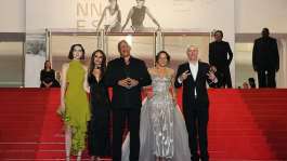 Members of the cast and production team of the film The Fast and the Furious at the 79th edition of the Cannes Film Festival in Cannes, southern France, on 13 May 2026. -  AFP - THIBAUD MORITZ