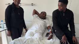 Akosua Serwaa Visits Ailing Business Mogul Kenpong at German Hospital