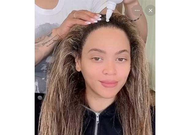 Beyonc using a Ccred product