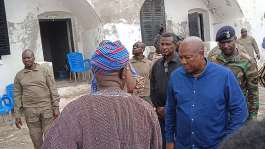 Mahama begins Central Region Resetting Ghana Tour