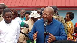 Resetting Ghana tour:Mahamaspeaks at citizens engagement in Cape Coast