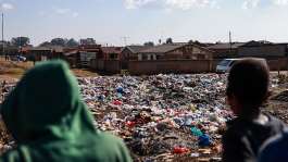 The service collapse that prompted the voter shift is reported across South Africa -  PHILL MAGAKOE / AFP