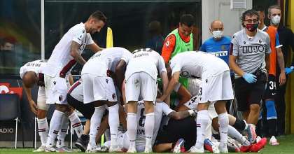 Esultanza Bologna contro l'Inter a San Siro
Image credit: Getty Images