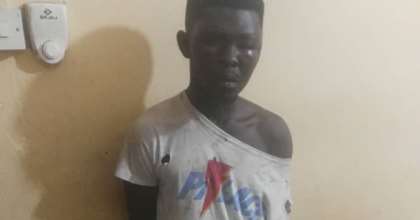 Awudome Cemetery Robber Hiding In Empty Grave Grabbed