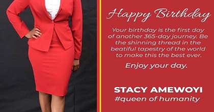 Meet Stacy Amewoyi; The Indefatigable Rock