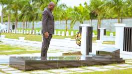 Rawlings was a symbol of African leadership, patriotism — Gabon President
