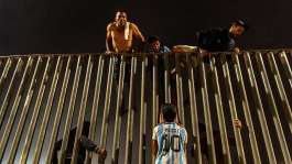 Migrants try to cross from Morocco into the Spanish exclave of Ceuta, on July 31, 2026. -  Antonio Sempere, AP