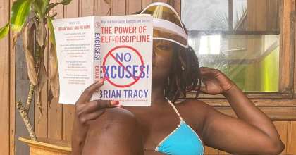 Ahouf3 Patri Urges Fans To Read More Books Using Bikini Pictures