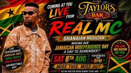 Real MC billed to perform at Jamaica Independence Day concert in Barry, Wales
