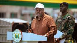 President Mahama begins two-day working tour of Upper East Region