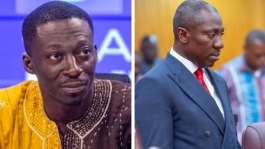 Legal Practitioner Austin Brako Powersleft and Minority Leader in Parliament Osahen Alexander Afenyo-Markin