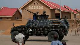 President Tinubu has ordered the army and other security forces to rescue people abducted by gunmen at a mosque last Friday. - REUTERS - Christophe Van der Perre