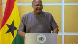Always remember to remain humble, fair, accessible — Mahama charges Ayariga, Zanetor after swearing in