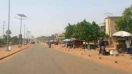 A motorcyclist rides along a street in Niamey, Niger, on June 18, 2026. -  AP file photo