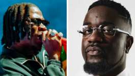 Stonebwoyleft and Sarkodie