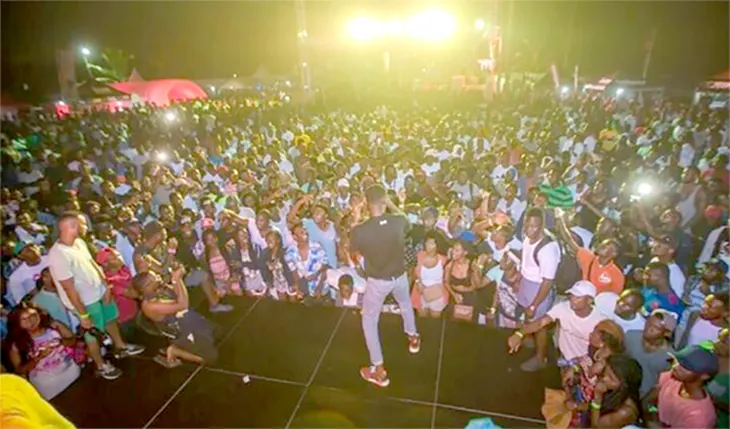 A night life activity in Accra