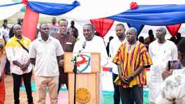 Afenyo-Markin commissioned modern health center for Worabeba community to facilitate healthcare delivery