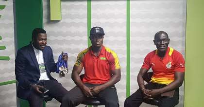 HSTV And Ultimate Sports Hosts African Weightlifting Champion Christian Amoah