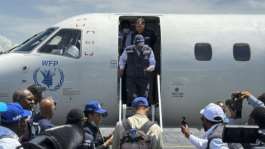 Tedros arrived in the DRCs Ituri province, the epicentre of the Ebola outbreak.  By Glody MURHABAZI (AFP)