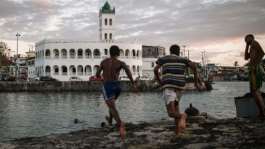 The 14th-century medina in the capital Moroni includes the old Friday Mosque.  By Shainess DAOUD (AFP)
