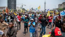 The Congolese opposition are opposed to changing the constitution to allow the president to extend his term of office.  By Hardy BOPE (AFP)