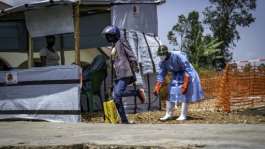 The Democratic Republic of Congo is battling its 17th outbreak of Ebola.  By Glody MURHABAZI (AFP)