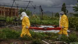 The Ebola outbreak in the DRC is the 17th recorded in the vast, unstable country.  By Seros MUYISA (AFP)