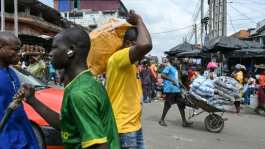 The informal economy now accounts for nearly 83 percent of employment in Africa, the ILO says.  By Issouf SANOGO (AFP)
