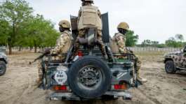 The Nigerian military is accused of killing civilians in its operations against bandit gangs.  By Joris Bolomey (AFP)