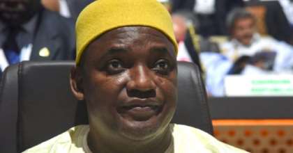 Three Gambian government ministers have tested positive for the coronavirus, with Gambian President Adama Barrow in self-isolation after his deputy got the virus. By ISSOUF SANOGO (AFP/File)