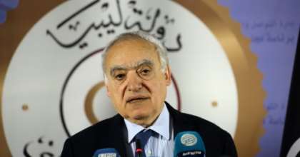 UN envoy Ghassan Salame has bitterly denounced the conflict in Libya, warning the country is committing suicide and squandering its oil wealth. By Mahmud TURKIA (AFP/File)