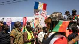 Under a junta led by Ibrahim Traore, Burkina Faso has pursued anti-Western policies and been especially critical of former colonial master, France.  By OLYMPIA DE MAISMONT (AFP/File)