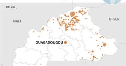 Violence in Burkina Faso. By Maryam EL HAMOUCHI (AFP)