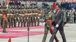 Zambian President Hakainde Hichilema was sworn into office for a second term this month.  By Noel SICHALWE (AFP/File)