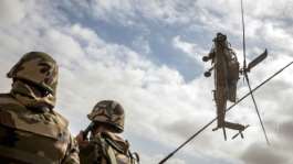 African Lion is US Africa Commands largest annual exercise, bringing troops from several allied nations together for training, as seen here in 2022.  By FADEL SENNA (AFP)