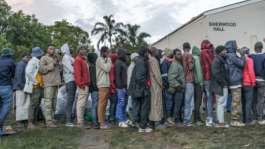 Aid organisations warn the situation could develop into a humanitarian crisis.  By RAJESH JANTILAL (AFP)