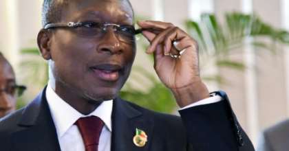Benin's President Patrice Talon triggered mass protests over elections last April from which the opposition were effectively banned. By Sia KAMBOU (AFP)