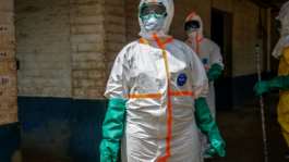 Besides the virus, medics have had to grapple with the distrust of a population distrustful of a distant and graft-ridden state.  By Seros MUYISA (AFP)