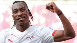 Diomande spent one season in the German top flight with Leipzig following a switch from Spanish side Leganes in 2025.  By Ronny HARTMANN (AFP)