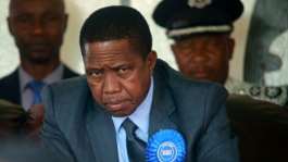 Edgar Lungu led Zambia from 2015 to 2021.  By SALIM DAWOOD (AFP/File)