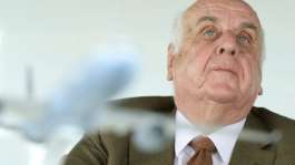 Etienne Davignon was ordered to stand trial over the killing of Congolese independence icon Patrice Lumumba.  By BENOIT DOPPAGNE (BELGA/AFP/File)