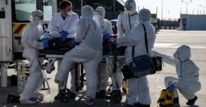 Europe has suffered the worst of the coronavirus pandemic, with more than 45,000 deaths so far. By BERTRAND GUAY (AFP)