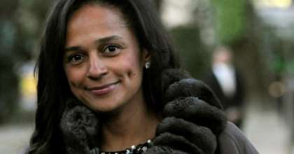 In the spotlight: Isabel dos Santos. By FERNANDO VELUDO (PUBLICO/AFP/File)
