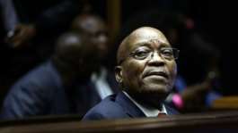 Jacob Zuma was forced out of office as president and leader of the ruling African National Congress (ANC) in 2018 under a cloud of corruption allegations..  By Phill MAGAKOE (POOL/AFP)