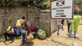 Last week, Kenyas president gave foreign-owned small businesses until Monday to shut down.  By SIMON MAINA (AFP)