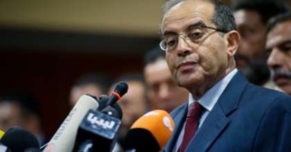 Mahmud Jibril, seen in this 2011 picture, headed the rebel National Transitional Council interim government that toppled Libyan dictator Moamer Kadhafi. By LEON NEAL (AFP/File)