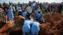 More than 230 people have died in the Ebola outbreak in the DR Congo.  By Jospin Mwisha (AFP)
