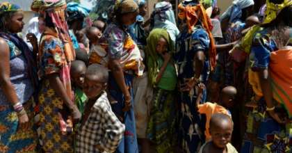 More than half the population of the Central African Republic needs humanitarian aid. By MIGUEL MEDINA (AFP)